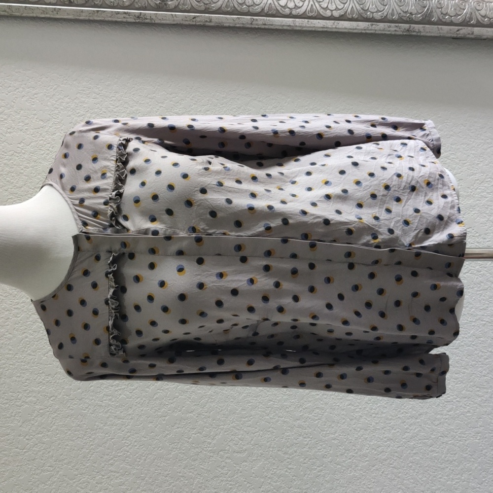 Boden polka dot blouse size 6